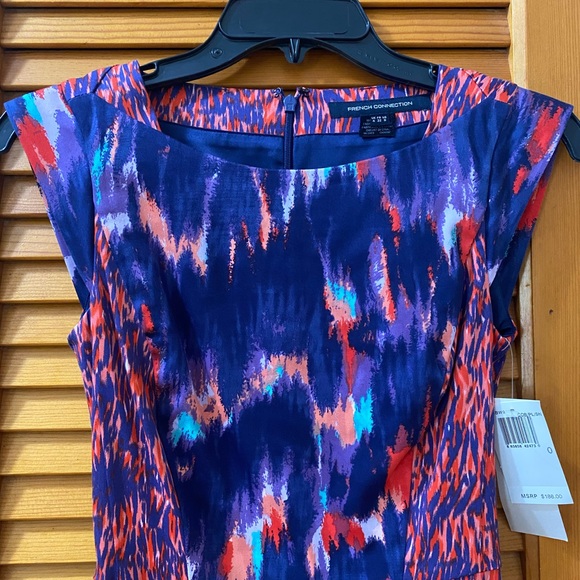French connection multicolored dress BNWT - Picture 7 of 8